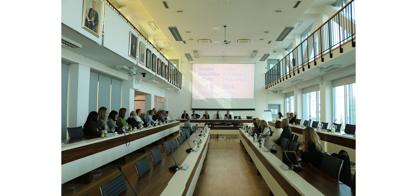 Sastanak s ravnateljima srednjih škola u povodu nadolazeće Smotre Sveučilišta u Splitu